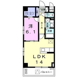 天神台ヒルズの物件間取画像